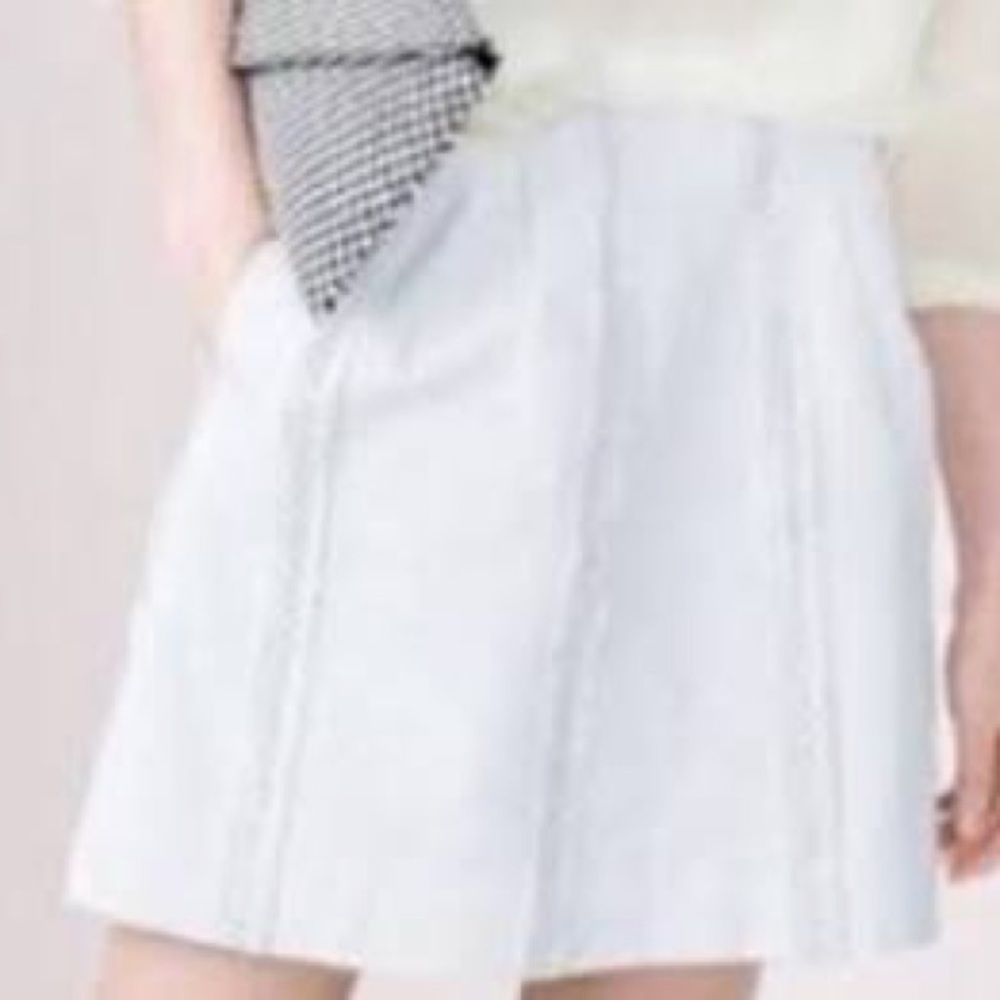J Crew White Eyelet Mini Skirt Size XS​​​
